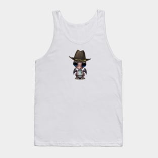 Cute Baby Dragon Sheriff Tank Top